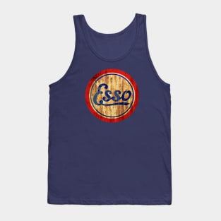 vintage gas sign rusty as hell Tank Top